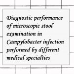 2022年論文発表|Diagnostic performance of microscopic stool examination in Campylobacter infection performed by different medical specialties