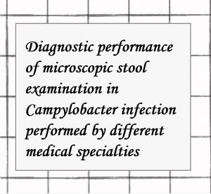 2022年論文発表｜Diagnostic performance of microscopic stool examination in Campylobacter infection performed by different medical specialties