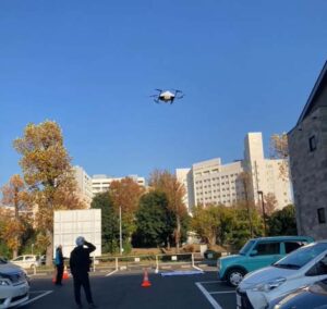 活動｜ドローンによる検体搬送の実証実験